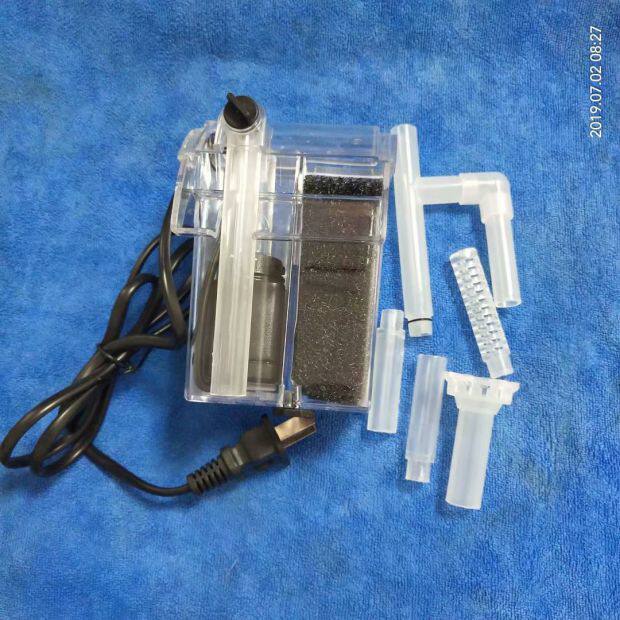 Songbao Fish Tank Wall-mounted Filter Ultra-thin Waterfall Type Filter Aquarium Oxygenation Circulation Filtration Ultra Silent Pump