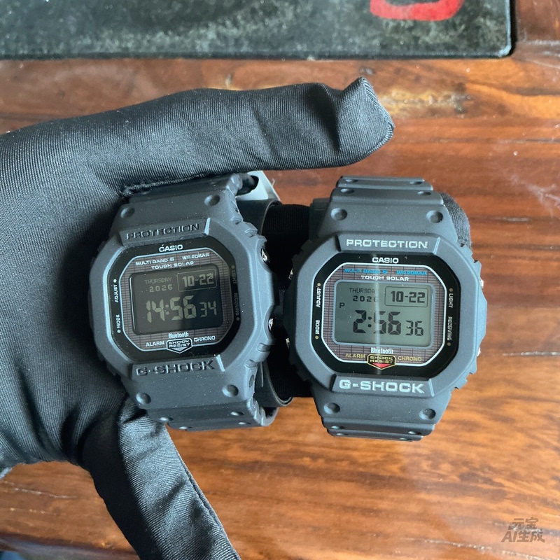 Genuine Casio Gw-Bx5600 Bluetooth Solar Mip Small Square Sports Watch Casio with Forward and Reverse Display