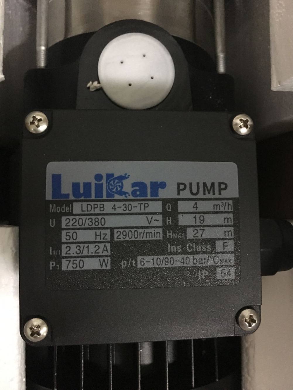 Ruijia LUIKAR EDM accessories oil pump ldpb4-30TP cast iron wire cutting pump