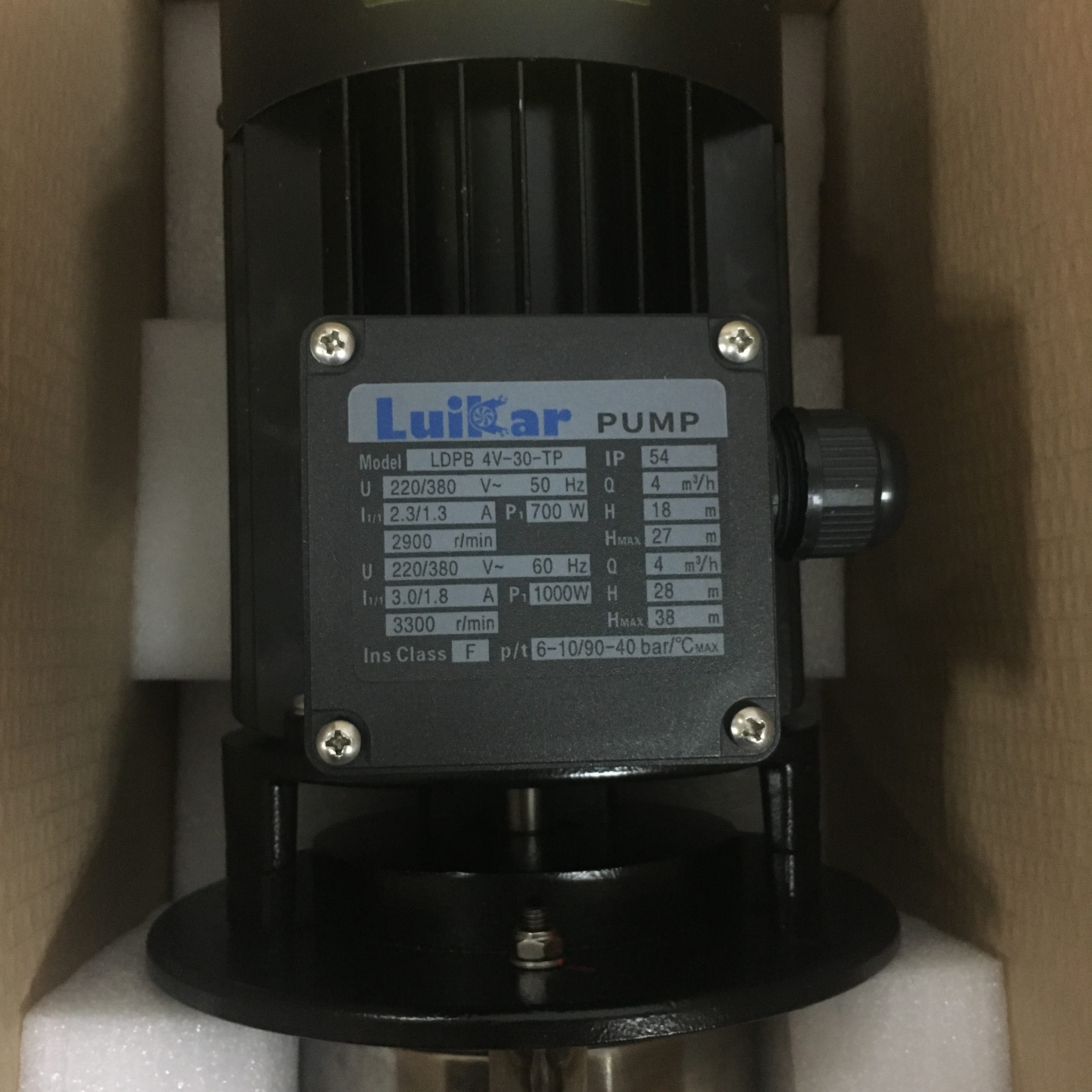 Ruijia LUIKAR accessories water pump ldpb4v-30tp c Lokai multi-stage centrifugal pump new electric cast iron