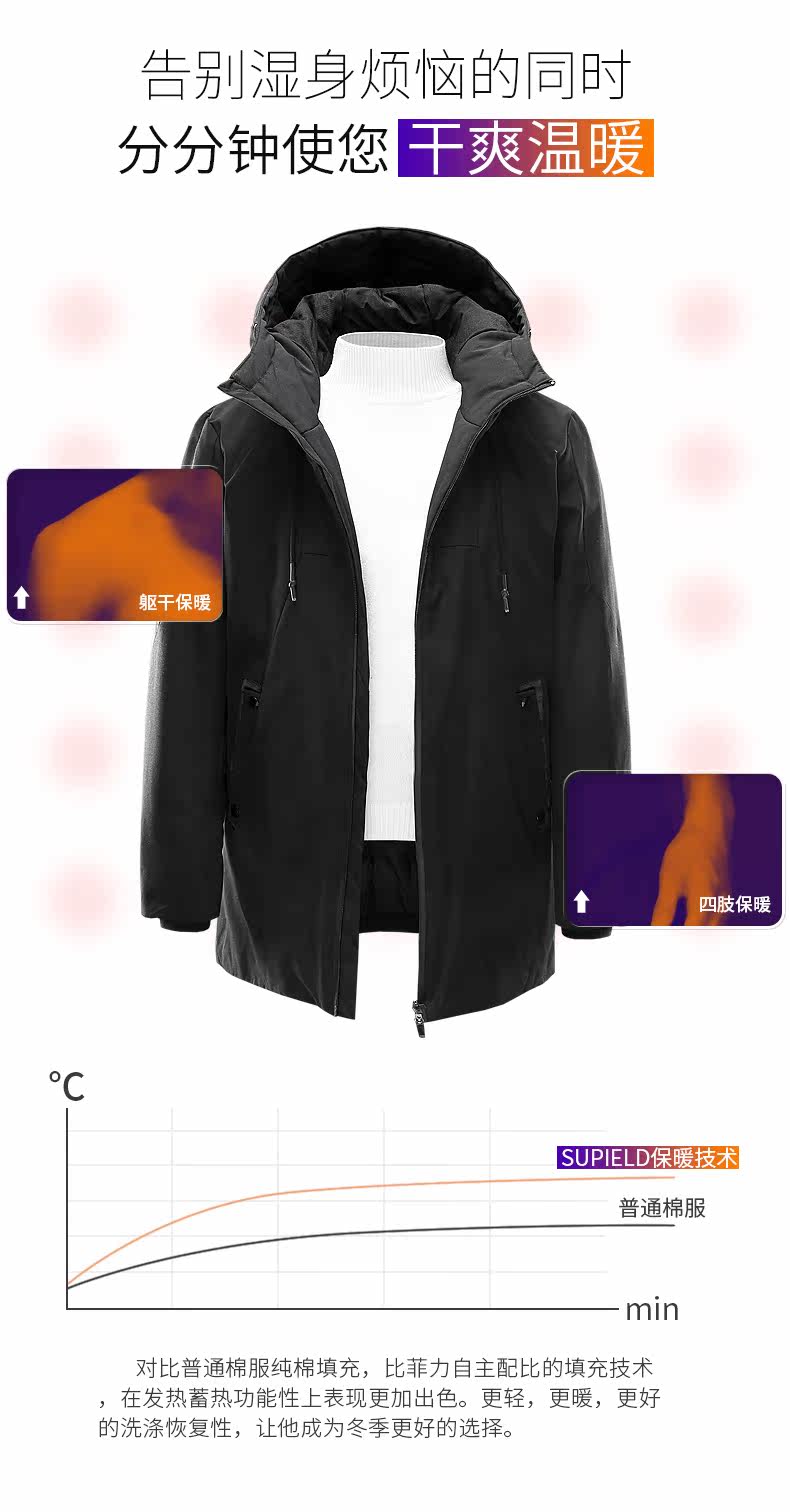 Blouson hiver pour homme BEVERRY    - Ref 3114092 Image 23