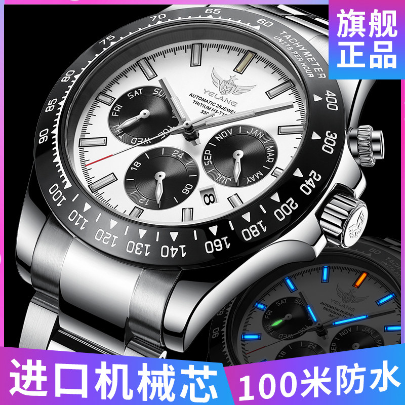 Wolf Watch Flagship Automatic Mechanical Watch Watch Watch Watch Watch Watch Watch Watch Watch Watch Watch Watch Top Ten Panda