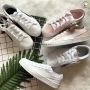 Puma P giày thể thao màu đen và trắng giày nam và nữ giày trắng giày vải 365968 giày thể thao 