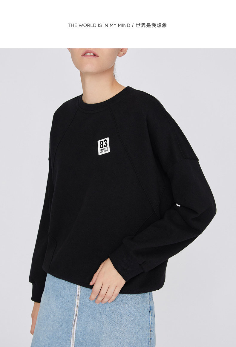 Sweatshirt femme - Ref 3216170 Image 44