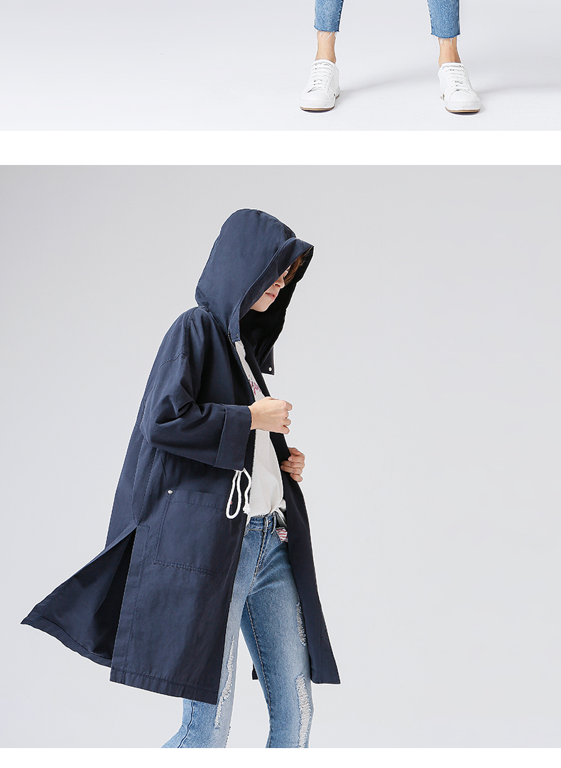 Trench pour femme en Coton - Ref 3226909 Image 38