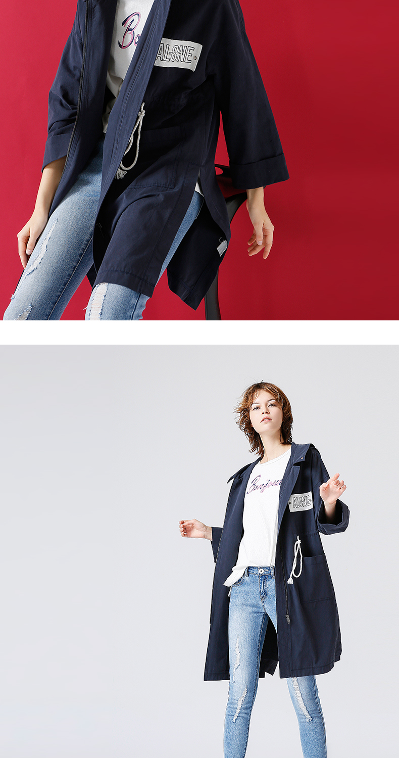 Trench pour femme en Coton - Ref 3226909 Image 37