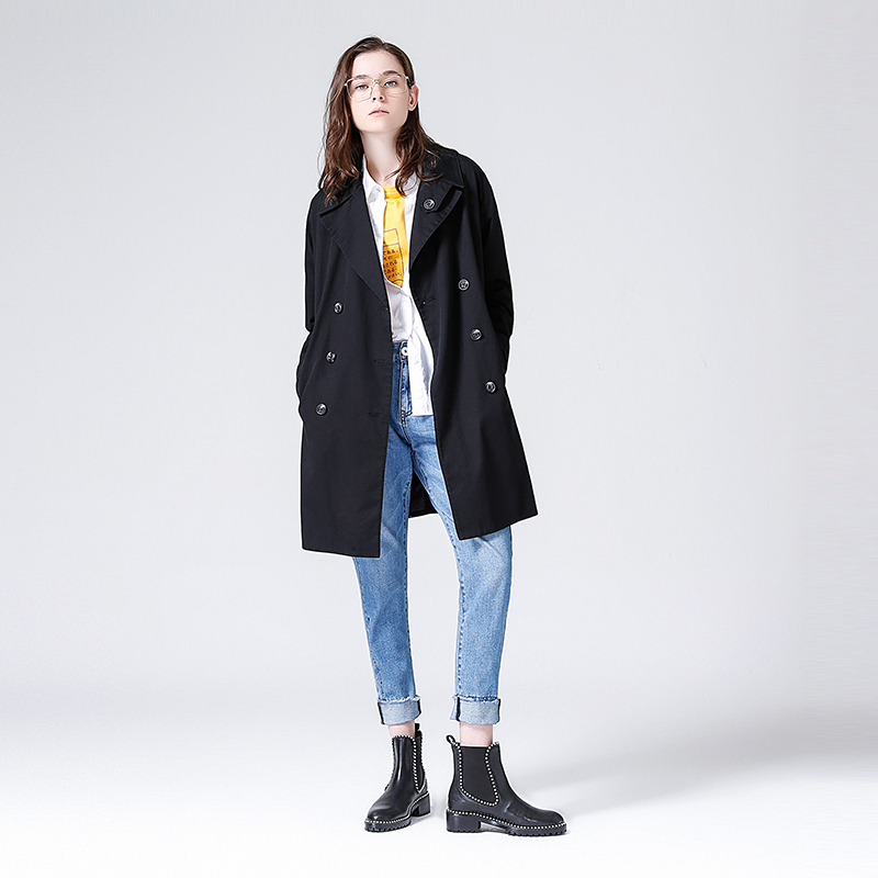Trench pour femme en Coton - Ref 3225949 Image 5