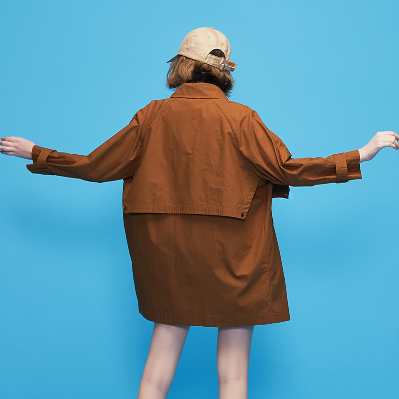 Trench pour femme en Coton en Coton - Ref 3227378 Image 4