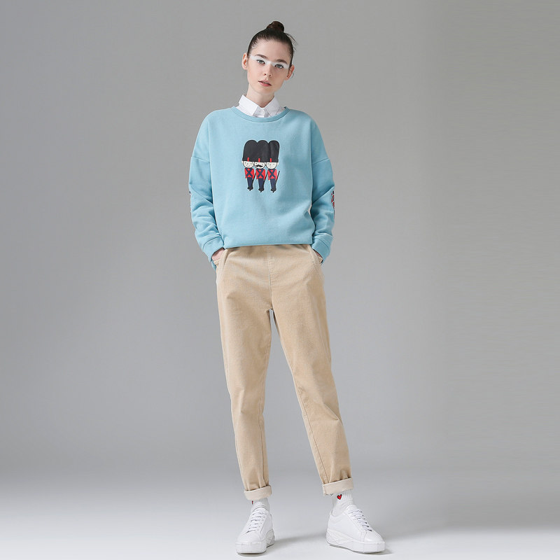 Sweatshirt femme - Ref 3216382 Image 5