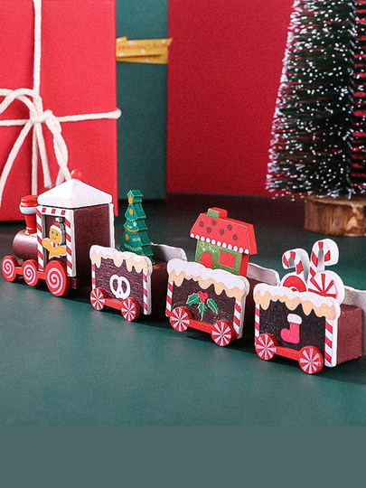 2022 Christmas Eve Christmas Gift Gift Small Train Boys Girls Children Kindergarten Boys Ornament Toys