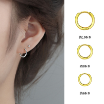 925 sterling silver earrings 2021 new trendy ring earrings earrings earring studs female summer niche earrings simple