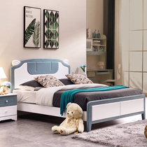 Childrens bed boy single bed 1 5 meters teenagers 1 2 meters bed cartoon childrens furniture combination set