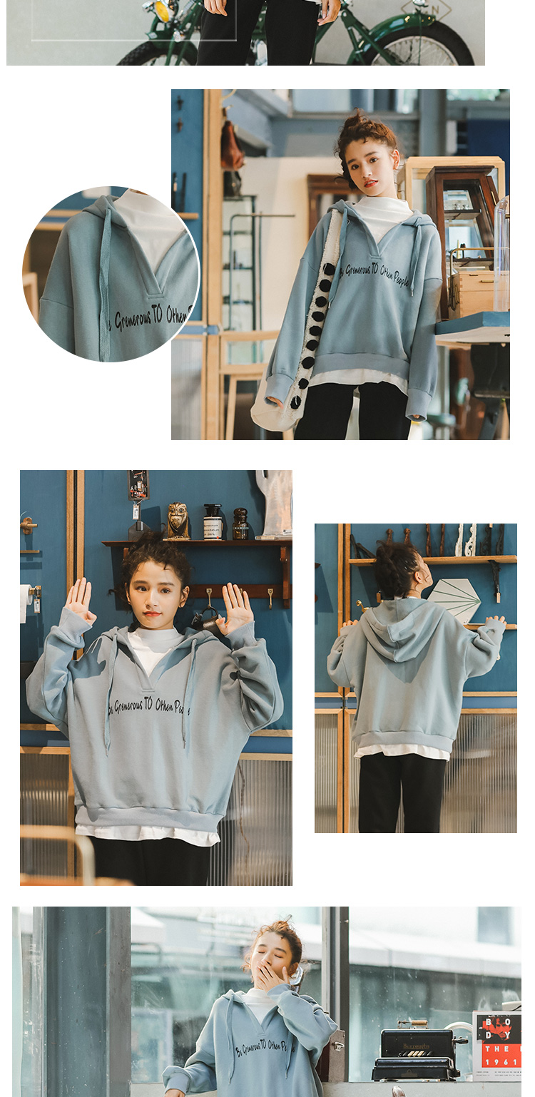 Sweatshirt femme   Q  en Coton - Ref 3216845 Image 14