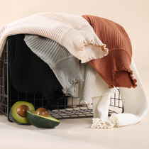 Solid color semi-high neck knitted base shirt Women 2020 new Korean slim slim Joker