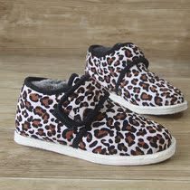 Winter cotton shoes Women 2017 new Velcro flat Lazy Pregnant Women plus velvet BAO WEN warm non-slip cloth cotton shoes women