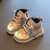 Martens, утепленные демисезонные ботинки для мальчиков, детские короткие сапоги для раннего возраста, коллекция 2022