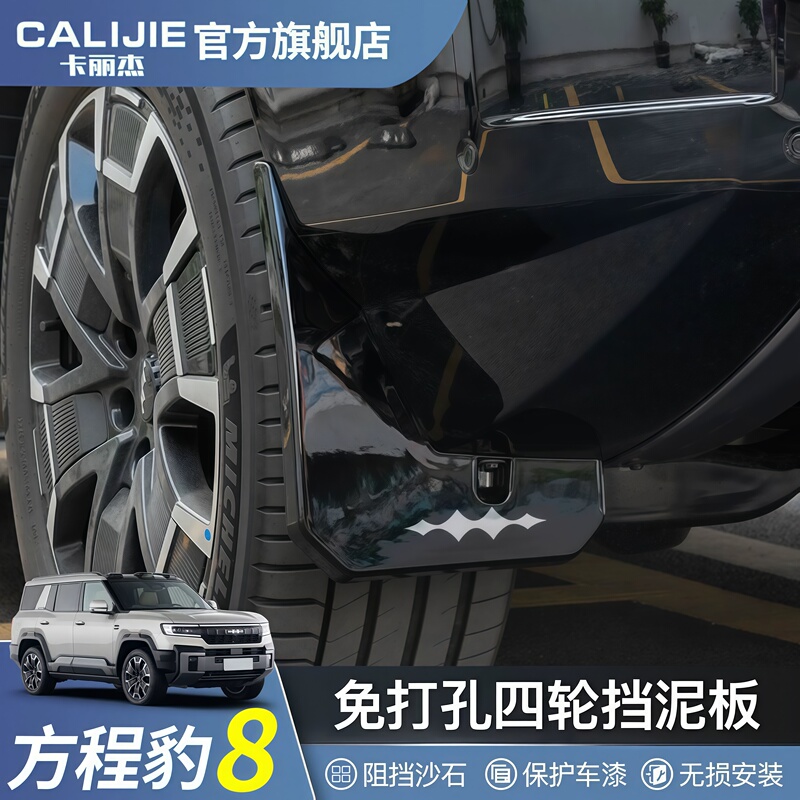 Equation Leopard 8 Flash Charge Edition Fender Modification Inner Lining Fender Four-Wheel Mudguard Exterior Modification Special Accessories