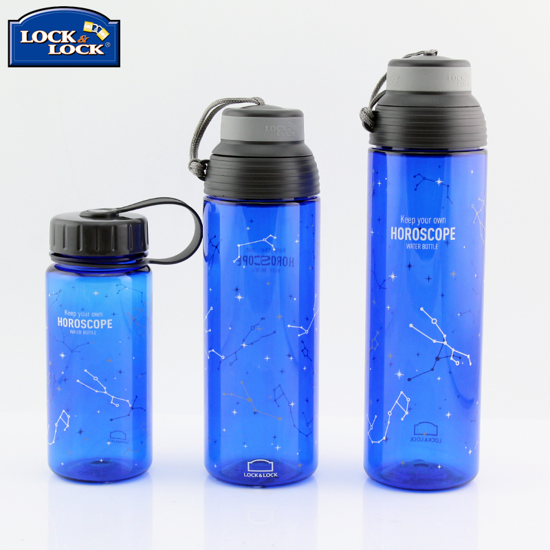 Lebuckle Music Buckle Sports Water Glass Portable Tea Cup Seal Anti Leakage Plastic Cup Student Constellation Korean HLC801T