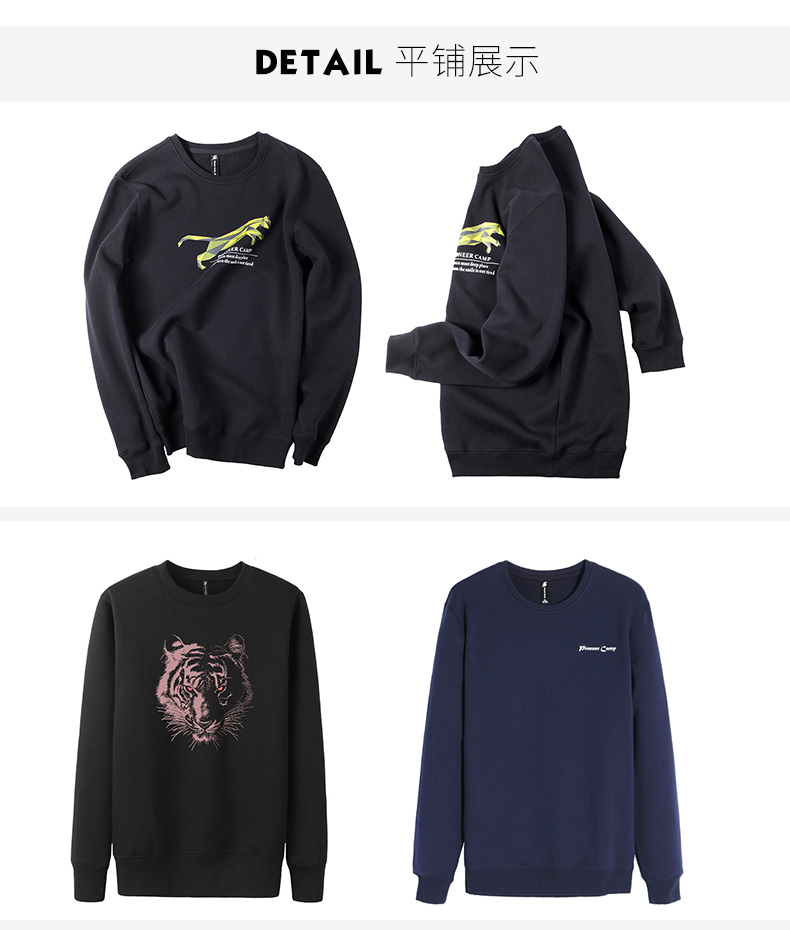 Sweatshirt homme PIONEER CAMP  ROADER en Coton - Ref 3130085 Image 24
