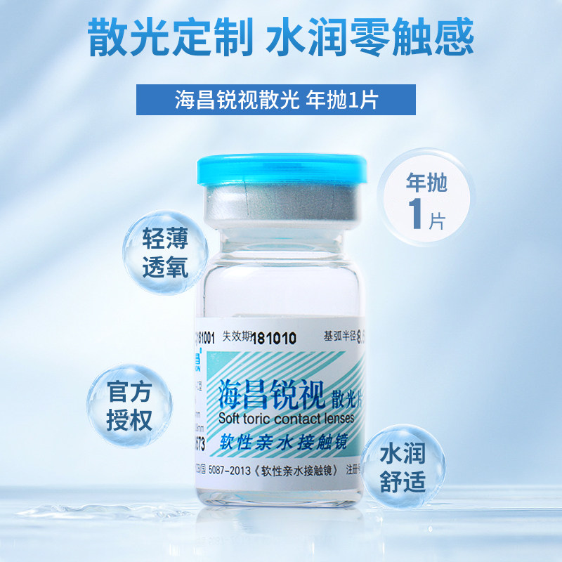 2 get 2 gifts) Haichang invisible myopia glasses sharp vision astigmatism invisible eye environment custom-made film annual throw 1 transparent