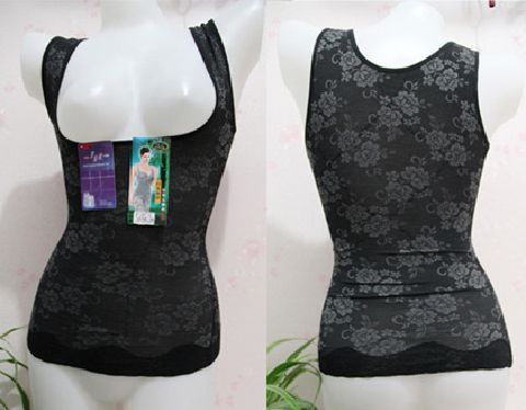 ! Giải phóng mặt bằng chính hãng Yan Yan 8899 tre corset than củi Nhật Bản nhập khẩu vải ren liền mạch cơ thể vest áo nịt nam