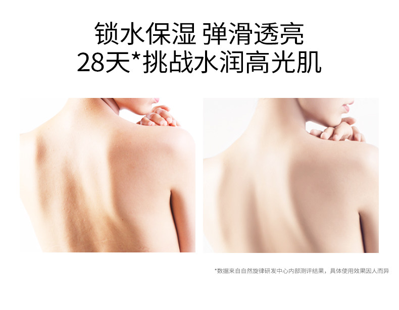 自然旋律 秋冬滋润美白果酸身体乳300ml*2件 持久留香 图9