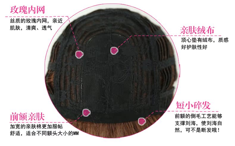 Perruque      cheveux courts - Ref 2613097 Image 18