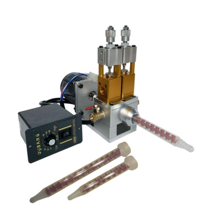 Dynamic Dispensing Valve, High-Speed Electric Mixing, Large-Flow Filling, Ab Glue Automatic Mixing and Proportioning, Dual-Liquid Valve Dispensing Machine