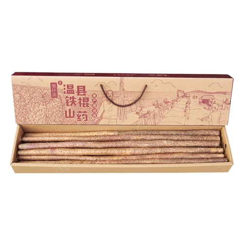 聚怀斋 Jiaozuo wenxian свежее песчаное железо, палка, подарочная коробка Yam 3kg 80/90 см Huai Yama