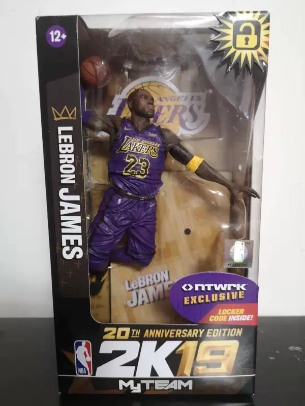 [Spot] McFarlane NBA 2K19 33 Generation James Basketball Doll Model Hand Office Aberdeen Decoration - Capsule Đồ chơi / Búp bê / BJD / Đồ chơi binh sĩ