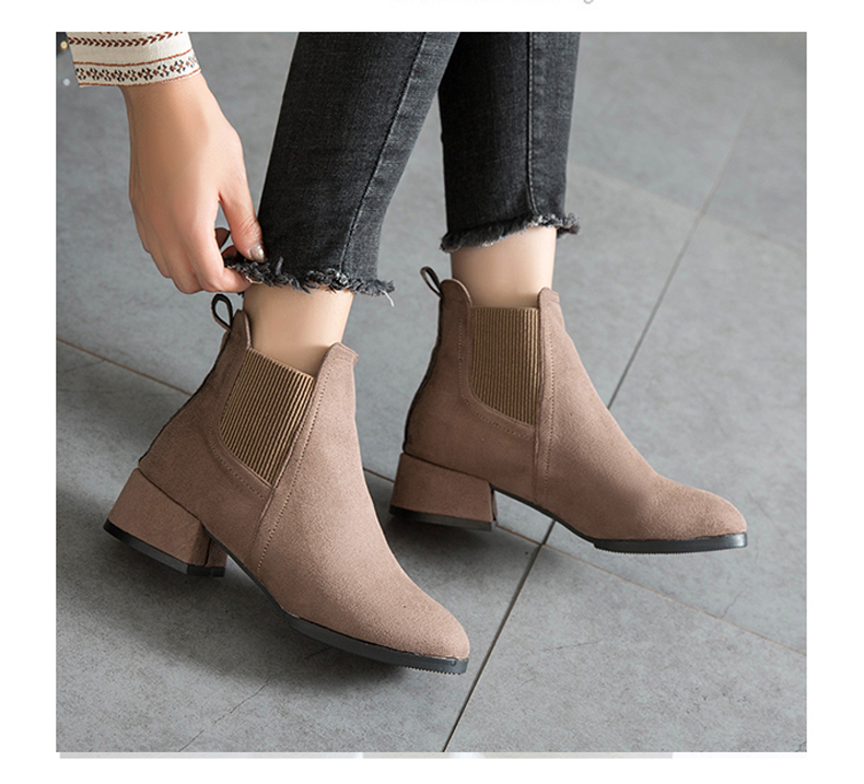 Bottes mi-saison femme en Caoutchouc - Ref 3249424 Image 16