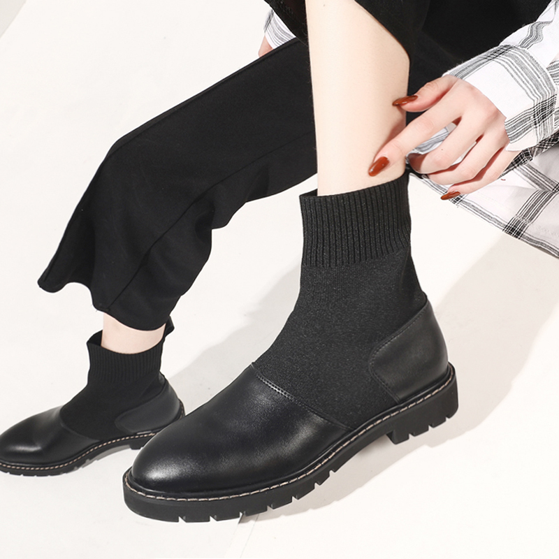 Bottes mi-saison femme en Caoutchouc - Ref 3249383 Image 4