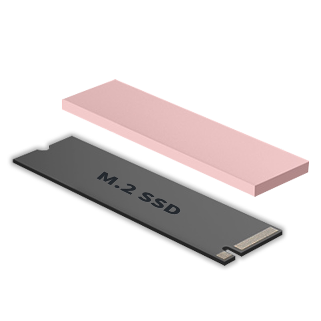 Ssd video memory pad ຊິລິໂຄນ hard state drive