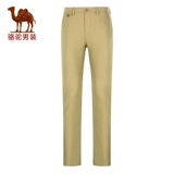 Camel/骆驼 Весенние модные мягкие штаны, средняя посадка, облегающий крой