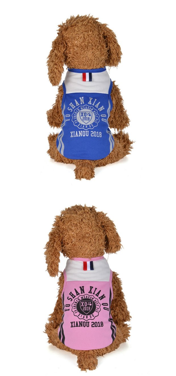 Trang phục mùa hè và mùa hè vest nhỏ chó nhỏ quần áo vật nuôi chó Pomeranian quần áo chó nhiều màu - Quần áo & phụ kiện thú cưng quần áo mèo