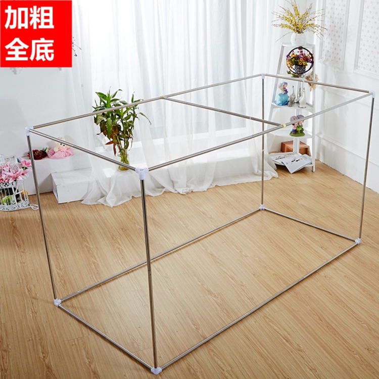 giường ngủ sinh viên giường ngủ giường hình ảnh giường cửa hàng trẻ em lưới 1,2 m 1,5 m sàn một mảnh - Lưới chống muỗi màn vuông gấp gọn