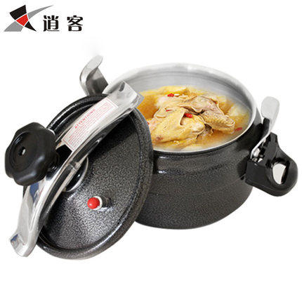 自由な客の屋外の高圧的な鍋の圧力の鍋の携帯の噴射式の設計は4 Lの升野炊の食器の炊き具を設計します