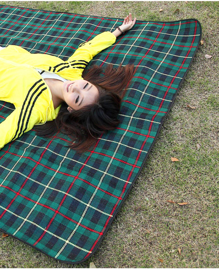 Hacker picnic mat ngoài trời chống ẩm dày vải Oxford không thấm nước 200 bé đôi thảm bãi biển - Thảm chống ẩm / Mat / Gối thảm xốp xpe cho bé