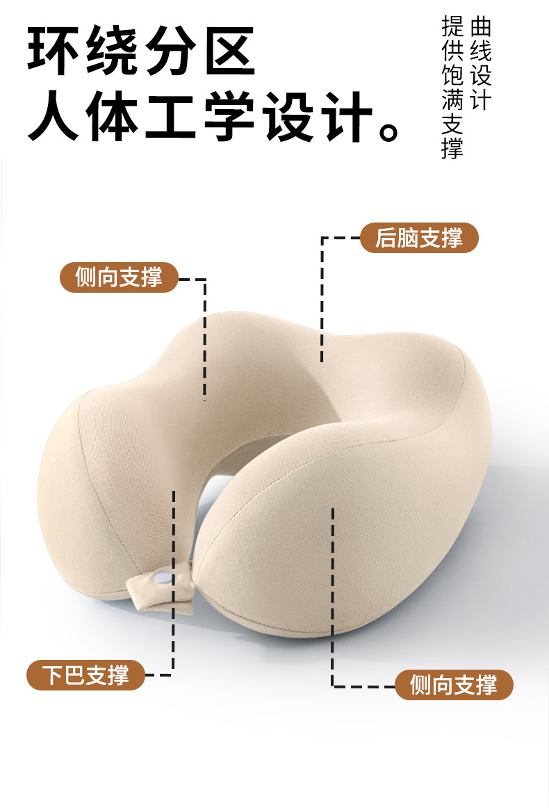 u型枕旅行颈枕头枕飞机枕头记忆棉脖枕颈椎便携护颈脖子靠枕u形枕-阿里巴巴