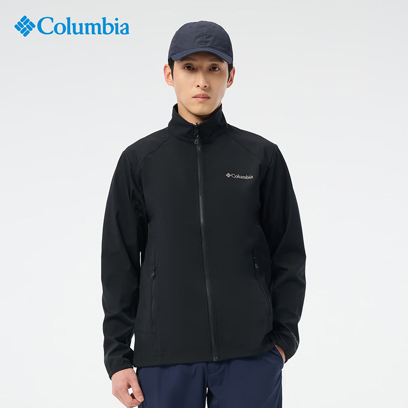Columbia Spring and Summer New Men's Outdoor Water-Repellent, Dry and Breathable Soft Shell Jacket Pe4933