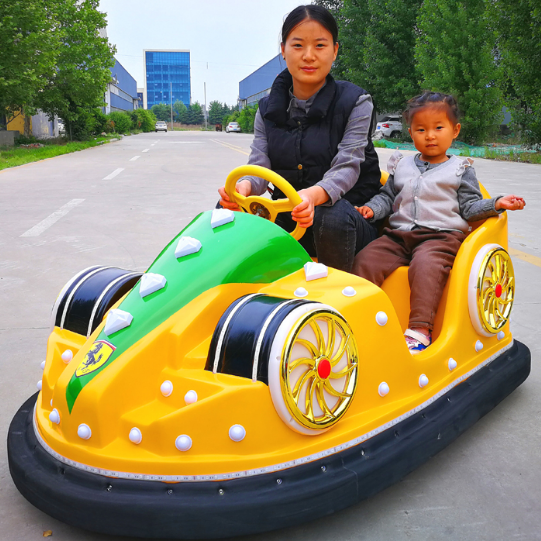 New Plaza Amusement Equipment Touch Car Children's Electric Plaza Electric Plaza Double-emitting Electric Car Pack