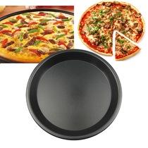 Baked Pizza Baking Tray 5 6 7 8 9 10 12 inch NON-stick ROUND PIZZA PIZZA TRAY PIZZA TRAY