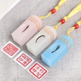 Шира Мао Йенцхан DIY Souvenir DIY DIY домашнее пупок коллекция глава ребенка рождение плода Фетраита ручной работы ручной работы ручной работы