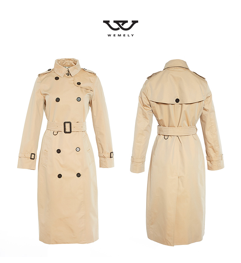 Trench pour femme WEMELY    en Polyester - Ref 3227184 Image 21