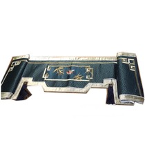 A little Guizhu Lin Flying Bird * Chinese window mantle embroidered bamboo pattern Baosheng * Ting brand curtain flat mantle customization