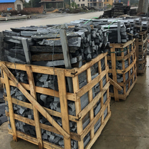 Natural cultural fossils chaotic slab black slate outdoor non-slip mesh stone slate outdoor courtyard blue stone slate