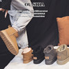 Women's Snow Boots Winter 2025 New Style Fleece-Lined Thickened Warm Cotton Shoes Women's Snow Cotton Non-Slip Women's Shoes