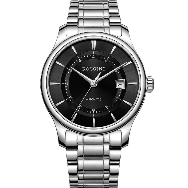 Rossini watch men s mechanical watch business men s watch steel