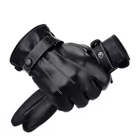 Модель из искусственной кожи с сенсорным экраном, три линии для мужчин