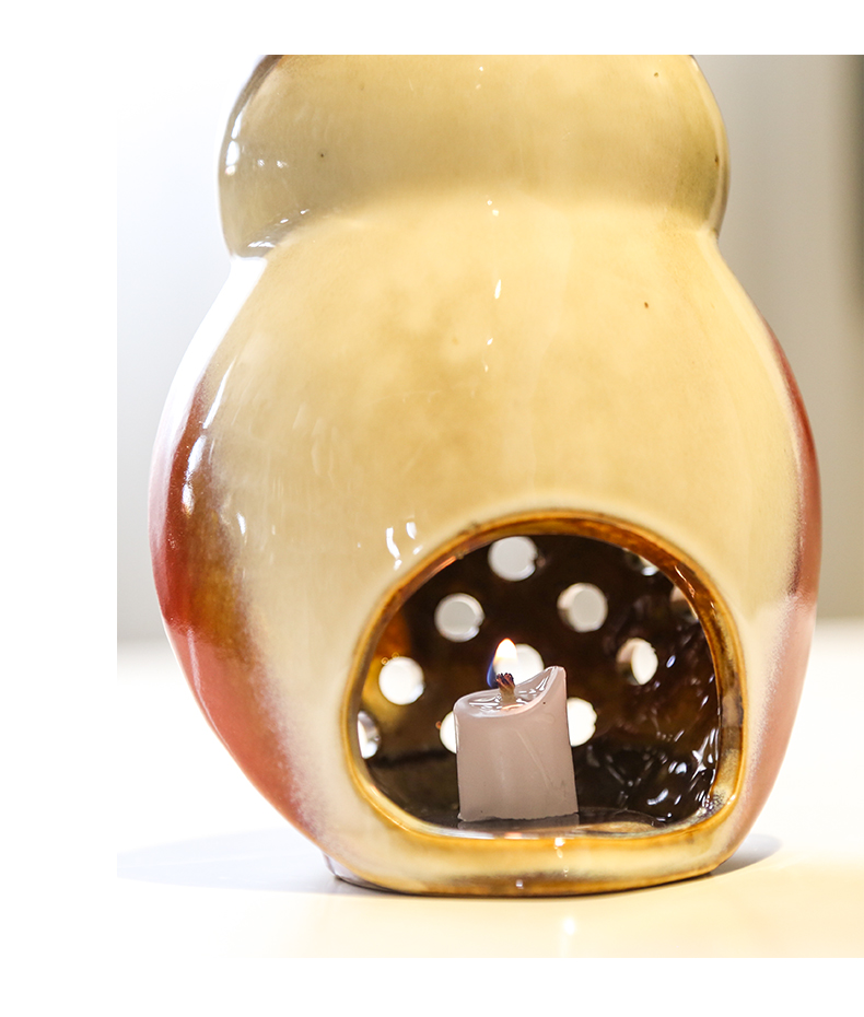 The owl ceramic small desktop furnishing articles furnishing articles animals living room, bedroom of children room TV ark, home decoration decoration